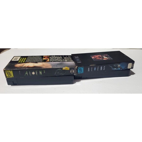 Used VHS Tapes Aliens & Aliens 3 Sigourney Weaver 20 Centry Fox - Picture 6 of 12